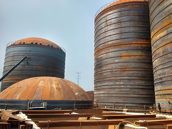 祁阳焦粉钢板仓